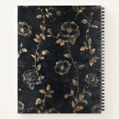 Carnet Rose gothique (Dos)