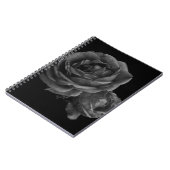 Carnet Rose gothique noir (Côté gauche)