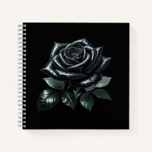 Rose gothique noir