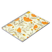 Carnet Rose jaune (Côté gauche)