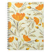 Carnet Rose jaune (Devant)