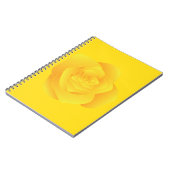Carnet Rose jaune (Côté gauche)