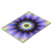 Carnet rose jaune et bleu (Côté gauche)
