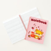 Carnet 🧡 rose kawaii 💗 ✨ (Intérieur)