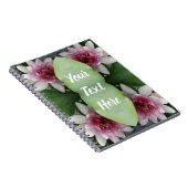 Carnet rose Lotus Flowers (Côté Droit)