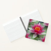 Carnet Rose Lotus Water Lily (Intérieur)