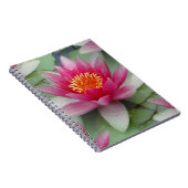 Carnet Rose Lotus Water Lily (Côté Droit)