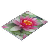 Carnet Rose Lotus Water Lily (Côté gauche)