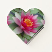 Carnet Rose Lotus Water Lily (Dos)