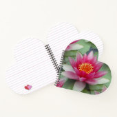 Carnet Rose Lotus Water Lily (Intérieur)
