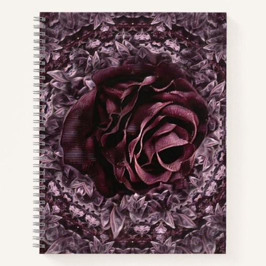 Carnet Rose Mandala (Devant)