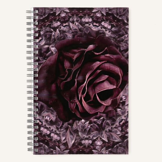 Carnet Rose Mandala (Recto)