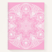 Carnet Rose Mandala (Devant)