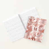 Carnet Rose métallique personnalisé Parties scintillant o (Intérieur)