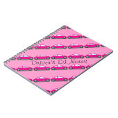 Carnet Rose Mignon Voiture (Côté gauche)