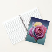 Carnet Rose multicolore (Intérieur)