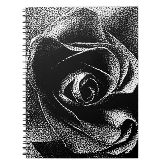 CARNET ROSE NOIR (Devant)