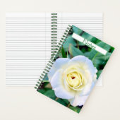 Carnet Rose notebook that can also be a journal.  (À l'intérieur)