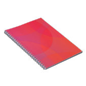 Carnet rose, orange, moderne, simple, cool, art tendance (Côté Droit)