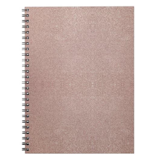 Carnet Rose Parties scintillant or Metallic Joli Fille Sp (Devant)