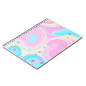 carnet rose pastel (Côté gauche)