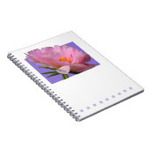 Carnet rose Peony (Côté Droit)