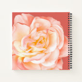 Carnet Rose personnalisé (Dos)
