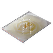 Carnet rose Personnaliser romantique Livre de rose (Côté gauche)