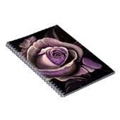 Carnet Rose pourpre (Côté Droit)