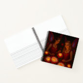 Carnet Rose Pourpre Fée Bold Fantastique Dramatique (Intérieur)