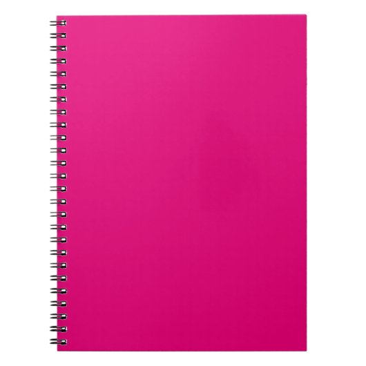 Carnet Rosé profond (Devant)