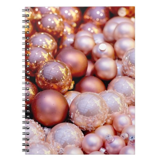 Carnet Rose Quartz Noël (Devant)