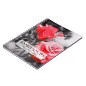 Carnet Rose romantique (Côté gauche)