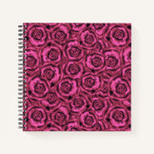 Carnet Rose rose (Devant)