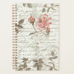 Carnet rose rose