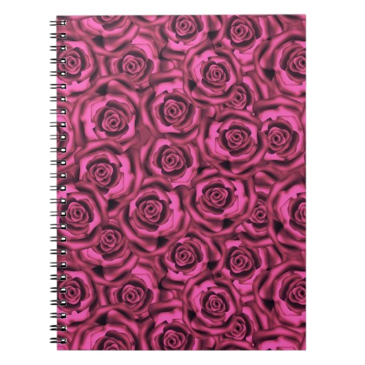 Carnet Rose rose (Devant)