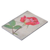 Carnet Rose Rose Bud Art de Gertie's Garden (Côté gauche)