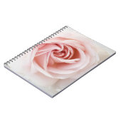 Carnet Rose rose et blanc Bois Chic Chic Farmhouse Glam (Côté gauche)