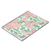 Carnet Rose rose Jardin Bouquet Motif (Côté gauche)