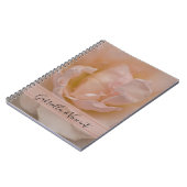 Carnet Rose rose pâle Mariage (Côté gauche)