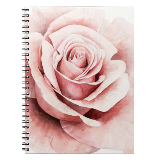 Carnet Rose rose rose (Devant)