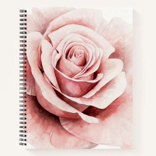 Carnet Rose rose rose (Devant)