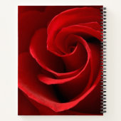 Carnet Rose rouge (Dos)
