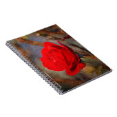 Carnet Rose rouge (Côté Droit)