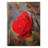 Carnet Rose rouge (Devant)