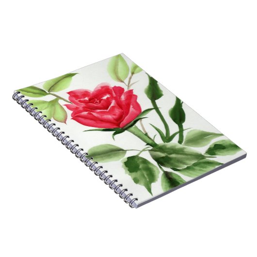 Carnet Rose rouge (Côté Droit)