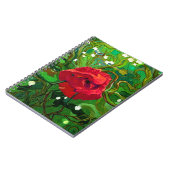 CARNET ROSE ROUGE  (Côté gauche)