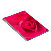 Carnet Rose rouge romantique v2 (Côté Droit)