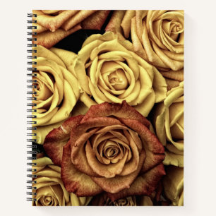 Carnet Rose sepiqué
