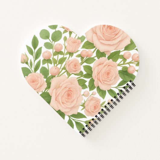 Carnet rose Spiral (Dos)